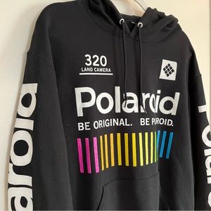 Polaroid Hoodie - Black - Medium